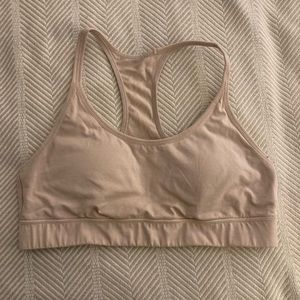 Pact racerback nude bra, size medium